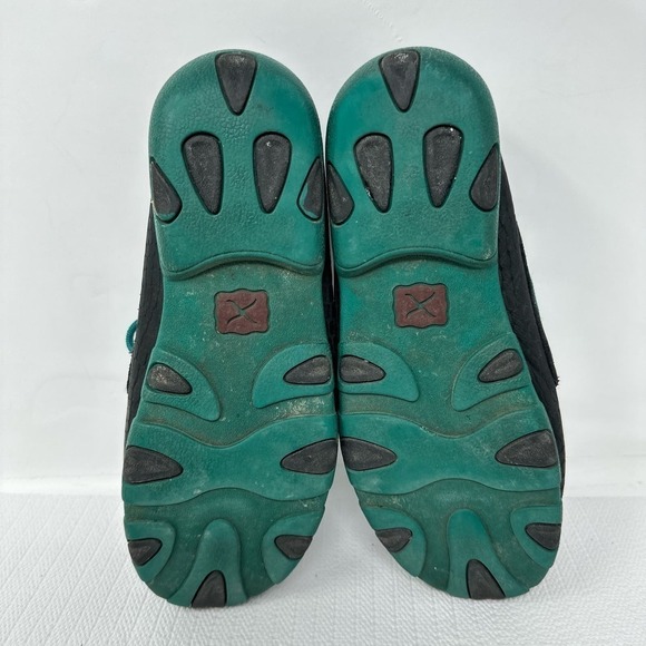 Twisted X Women's Black Crocodile Print Leather Moccasin Shoes 7M - Picture 12 of 12